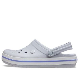 Crocs Crocband ελαφριά Unisex γκρι σανδάλια ανθεκτικά στη φθορά 11016-1FH
