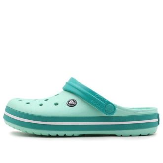 Crocs Crocband Ελαφριά Unisex Μέντα Πράσινα σανδάλια 11016-3R6 ανθεκτικά στη φθορά