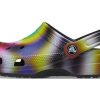 Crocs Πολύχρωμα Crocs Beach Unisex Πολύχρωμα Μαύρα Σανδάλια 207556-0C4
