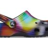 Crocs Πολύχρωμα Crocs Beach Unisex Πολύχρωμα Μαύρα Σανδάλια 207556-0C4