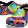 Crocs Πολύχρωμα Crocs Beach Unisex Πολύχρωμα Μαύρα Σανδάλια 207556-0C4