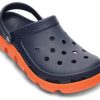Crocs Duet Beach Sindals Blue Orange 11991-487 Crocs Duet Beach Sindals Blue Orange 11991-487