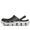 Σανδάλια παραλίας Crocs Duet Black White 11991-066 Σανδάλια παραλίας Crocs Duet Black White 11991-066