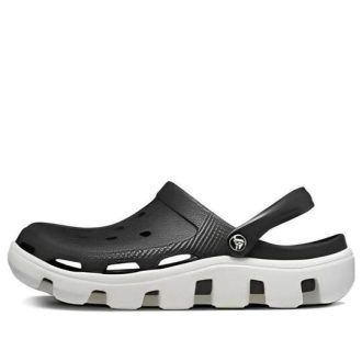 Σανδάλια παραλίας Crocs Duet Black White 11991-066