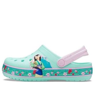 Crocs Funny Pattern Small Crocs Outdoor Sports Big Boys Mint Πράσινα σανδάλια 206155-3P7