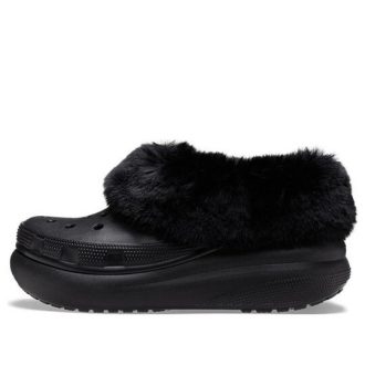 Crocs Furever Crush Clogs Shoe “Black” 208446-001