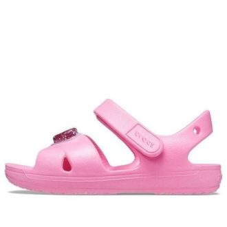 Crocs (GS) Κλασικά Σανδάλια γούρι σταυρωτά “Ροζ” 206947-669
