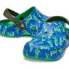 Crocs (GS) Baya εμπριμέ τσόκαρα “Blue Bolt Multi” 207657-4LB