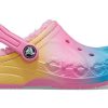 Crocs (GS) Baya στάμπα τσόκαρα “Pink Lemonade Multi” 205888-6SO