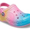 Crocs (GS) Baya στάμπα τσόκαρα “Pink Lemonade Multi” 205888-6SO