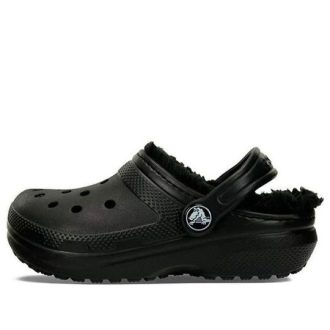 Σανδάλια εξωτερικού χώρου με επένδυση Crocs (GS) “Black” 207009-060