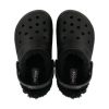 Σανδάλια εξωτερικού χώρου με επένδυση Crocs (GS) “Black” 207009-060
