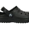 Crocs (GS) Παιδικά τσόκαρα με κλασική επένδυση “Black” 207010-060