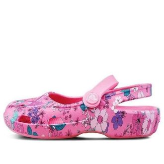 Crocs (GS) Classic Charm Σανδάλια Mary Jane “Pink Purple” 206364-669