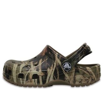 Crocs (GS) Classic Clogs Realtree “Olive Beige” 204624-260