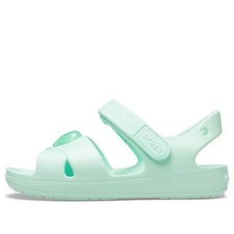 Crocs (GS) Classic Cross-Strap σανδάλια “Mint Green” 206245-3TI