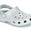 Crocs (GS) Classic Glitter Clogs “Ασημί” 205441-040
