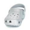 Crocs (GS) Classic Glitter Clogs “Ασημί” 205441-040