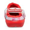 Crocs (GS) Classic Lined Eleved Sweethearts Clogs “Red White” 207738-119