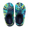 Crocs (GS) Classic Lined Marble Clogs “Blue Tie Dye” 207238-4HQ