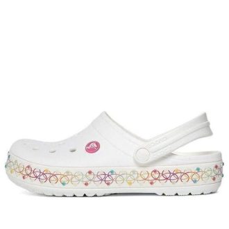 Crocs (GS) Crocband Stretch Κολιέ Clog “White Multi” 208269-94S