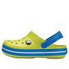 Crocs (GS) Crocband τσόκαρα με στρογγυλά δάχτυλα “Yellow Blue” 204537-73E