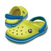 Crocs (GS) Crocband τσόκαρα με στρογγυλά δάχτυλα “Yellow Blue” 204537-73E