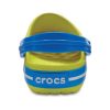 Crocs (GS) Crocband τσόκαρα με στρογγυλά δάχτυλα “Yellow Blue” 204537-73E