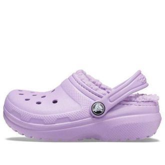 Crocs (GS) Κλασικά τσόκαρα με επένδυση “Lilac” 203506-5PR