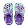 Crocs (GS) Κλασικά μαρμάρινα τσόκαρα με επένδυση “Neon Purple Multi” 207238-573