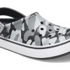 Crocs (GS) Off Court Clogs “Grey Black White” 209150-066