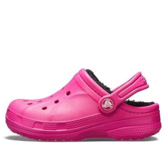Crocs (GS) Ralen τσόκαρα με επένδυση “Candy Pink Black” 16245-6X1