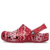 Crocs (GS) Κλασικό γιορτινό πουλόβερ τσόκαρα “Red White” 209221-90H