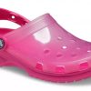 Crocs Jelly Crocs Διάφανα Κόκκινα Unisex Σανδάλια 206908-6X0
