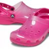 Crocs Jelly Crocs Διάφανα Κόκκινα Unisex Σανδάλια 206908-6X0