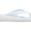 Crocs LiteRide Beach Cozy Κομψές Παντόφλες Unisex ανοιχτό μπλε 205182-4KA