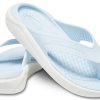 Crocs LiteRide Beach Cozy Κομψές Παντόφλες Unisex ανοιχτό μπλε 205182-4KA