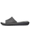 Crocs LiteRide Μαύρα Γκρι Σανδάλια “Black Grey” 205183-0DD