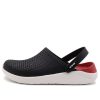 Μαύρα σανδάλια Crocs LiteRide “Black White” 204592-066