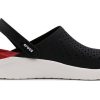 Μαύρα σανδάλια Crocs LiteRide “Black White” 204592-066