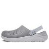 Παπούτσια Crocs LiteRide Flash Smoke Grey White σανδάλια 204592-06J Παπούτσια Crocs LiteRide Flash Smoke Grey White σανδάλια 204592-06J