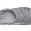 Παπούτσια Crocs LiteRide Flash Smoke Grey White σανδάλια 204592-06J Παπούτσια Crocs LiteRide Flash Smoke Grey White σανδάλια 204592-06J