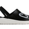 Crocs LiteRide LOGO Crocs Hollow Out Unisex Μαύρα σανδάλια “Black White” 205893-066