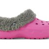 Crocs Mammoth EVO Clogs με επένδυση “Pink Grey” 12878-626
