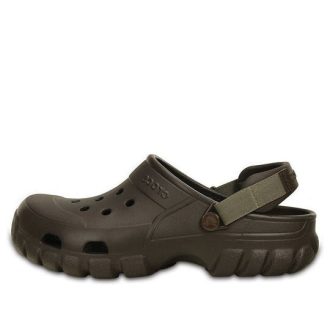 Crocs Minimalistic ανθεκτικά στη φθορά Cozy Sports Unisex καφέ σανδάλια 202651-23B