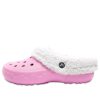 Crocs Mommoth Evo Clog Ελαφρύ, ανθεκτικό στη φθορά Stay Warm αθλητικές παντόφλες ροζ 12878-6U5