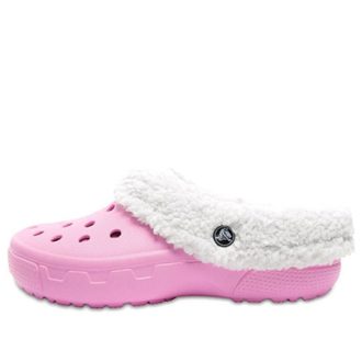 Crocs Mommoth Evo Clog Ελαφρύ, ανθεκτικό στη φθορά Stay Warm αθλητικές παντόφλες ροζ 12878-6U5