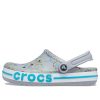Crocs Printing Beach Unisex Γκρι Μπλε Σανδάλια “Grey Blue” 206232-0ES