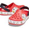 Crocs (PS) Small Crocs Mickey Cozy αντιολισθητικά αθλητικά μπλε σανδάλια 204992-4GX