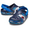 Crocs (PS) Αστεία μοτίβο καρχαρία Αθλητικά ίσια τακούνια εξωτερικού χώρου, βαθύ μπλε πέδιλα 207070-410 Crocs (PS) Αστεία μοτίβο καρχαρία Αθλητικά ίσια τακούνια εξωτερικού χώρου, βαθύ μπλε πέδιλα 207070-410